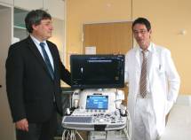 Onkologischer Arbeitskreis spendet Ultraschallgerät