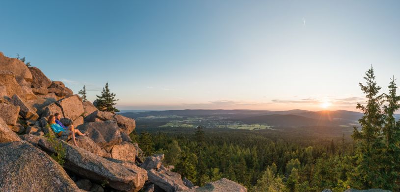 © Tourismus & Marketing GmbH Ochsenkopf Prävention und Gesundheitsförderung im Norden Bayerns mit einem individuellen Aktivprogramm, z. B. Langlauf | © Tourismus & Marketing GmbH Ochsenkopf