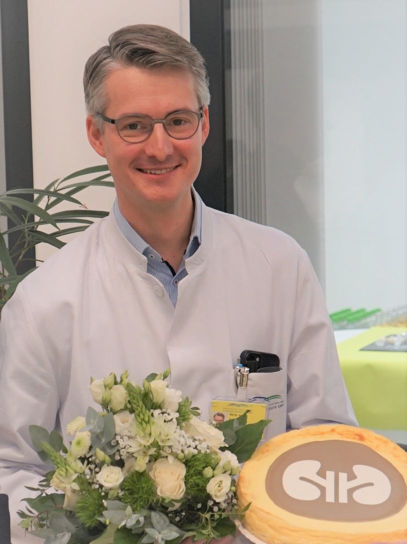 Empfang des neuen Klinikdirektors für Urologie und Kinderurologie Dr. Frank Kunath © Klinikum Bayreuth