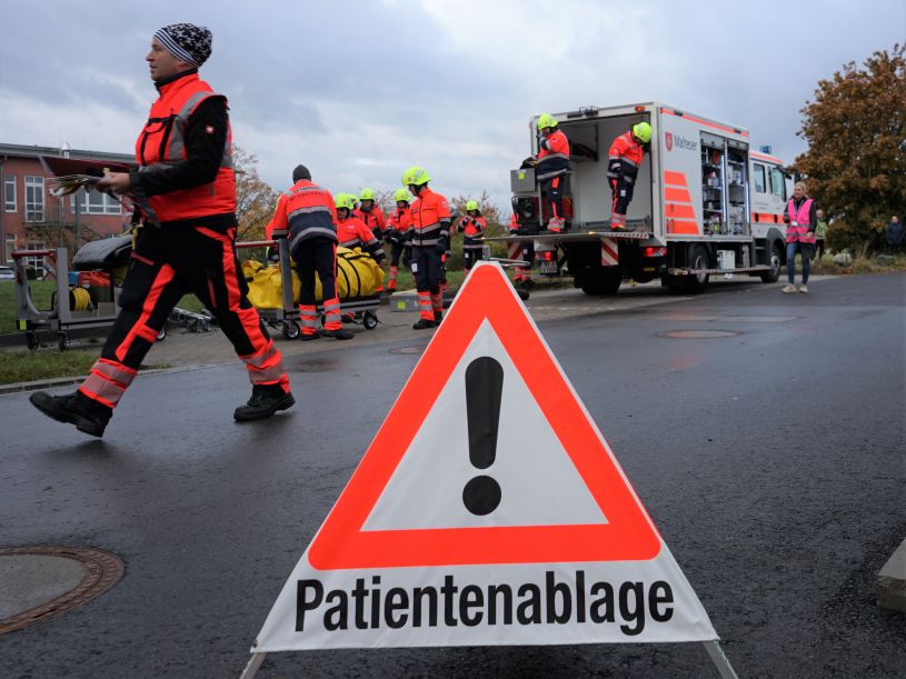 AG Notfallmedizin Übung © Klinikum Bayreuth GmbH
