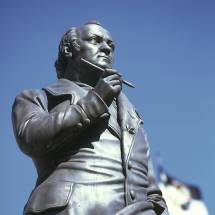 Statue auf dem Jean-Paul-Wanderweg in der Gesundheitsregion Bayreuth | © Bayreuth Marketing & Tourismus GmbH