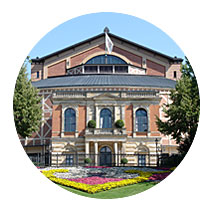 The Festival Opera House for Richard Wagner’s music in the City of Bayreuth